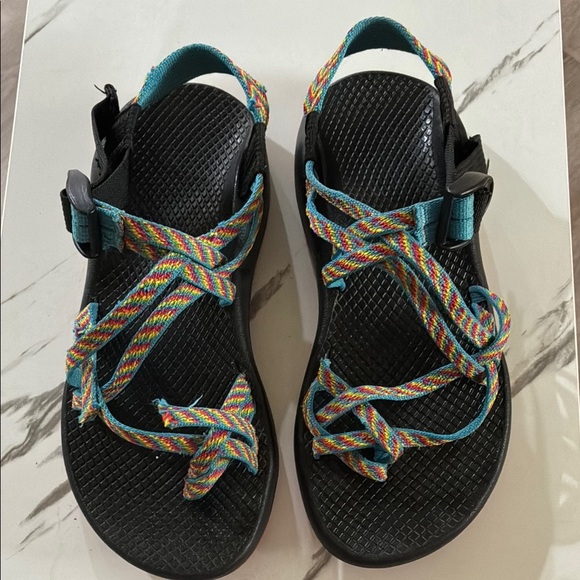 Chaco Black Sandals with Adjustable Z-Strap Design - Picture 1 of 8